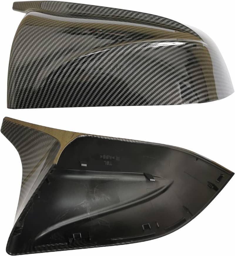 thumbnail image 2 of Black Side Mirror Caps, Side Mirror Cover Cap 2 of 14